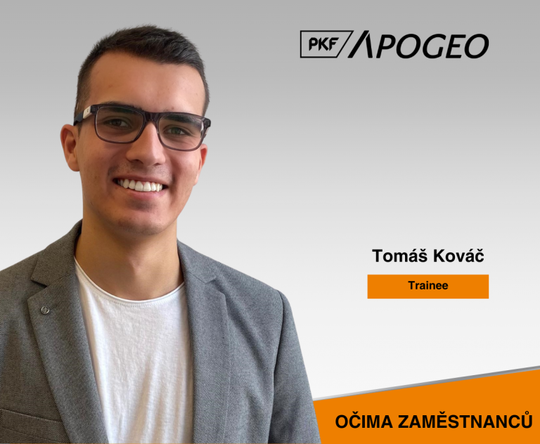 Tomáš Kováč - má za sebou 7 měsíců stážového kolečka a pokračuje dále