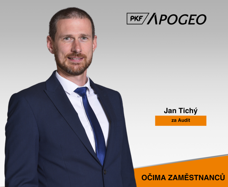 Jan Tichý o pozici Auditora v PKF APOGEU