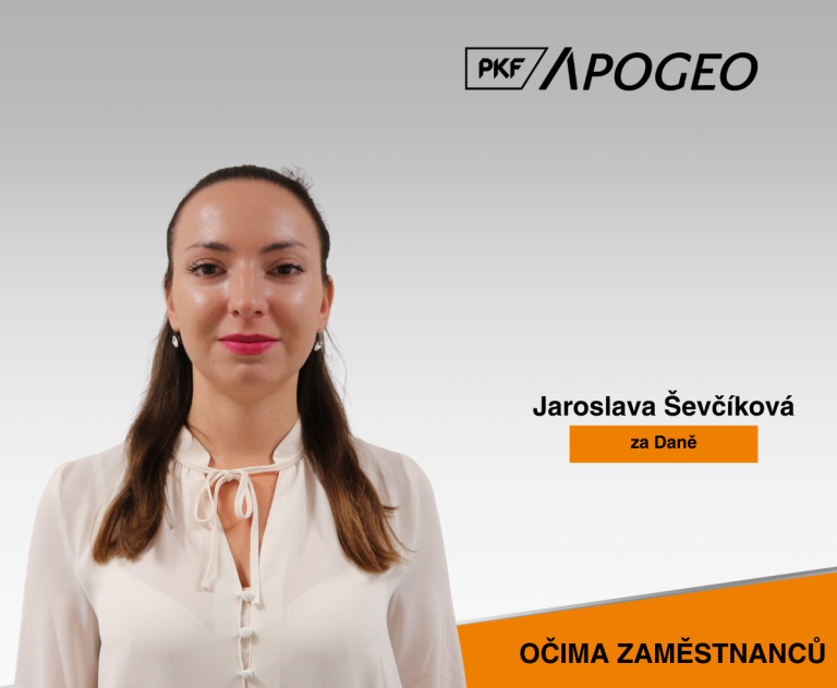 Jaroslava Ševčíková - Nejvíce mě baví získávání nových znalostí a zkušeností z oboru daní