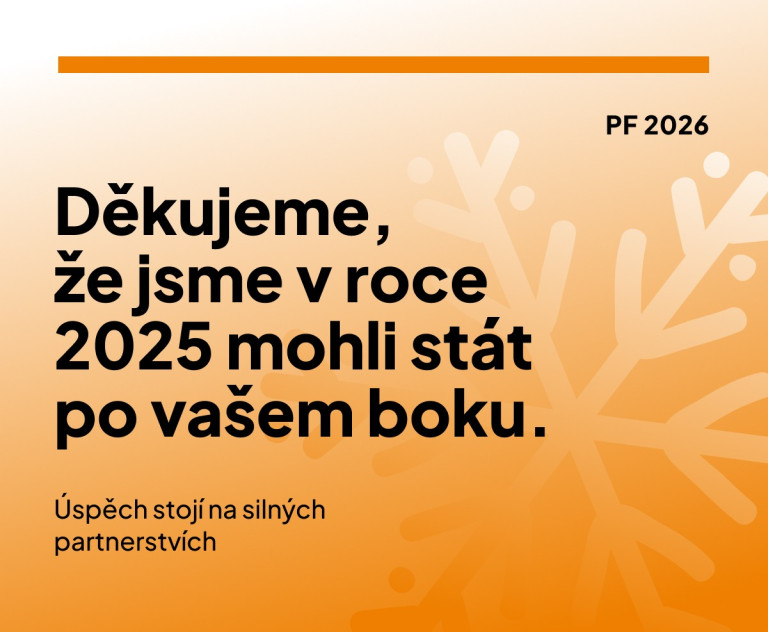 PF 2026: Děkujeme za spolupráci v roce 2025
