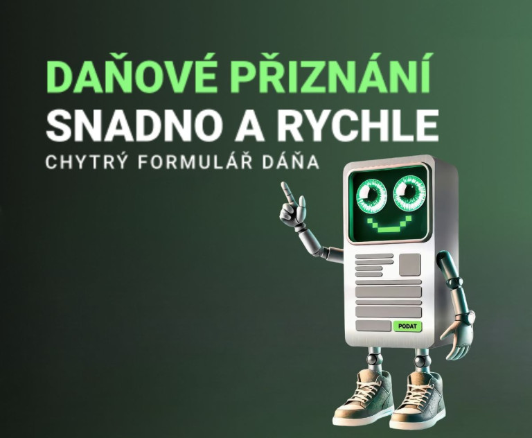 Chytrý formulář Dáňa po roce: ještě jednodušší cesta k daňovému přiznání