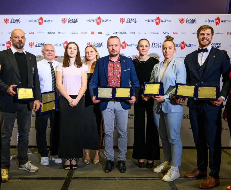 Byli jsme u slavnostního vyhlášení Výročních cen ragby 2025