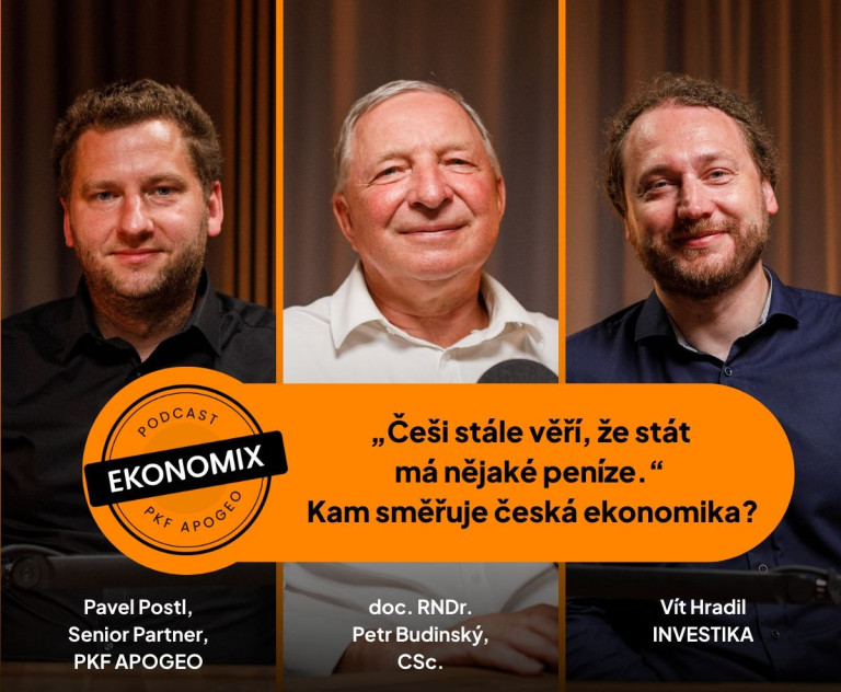 „Češi stále věří, že stát má nějaké peníze.“ Kam směřuje česká ekonomika? | EKONOMIX PKF APOGEO