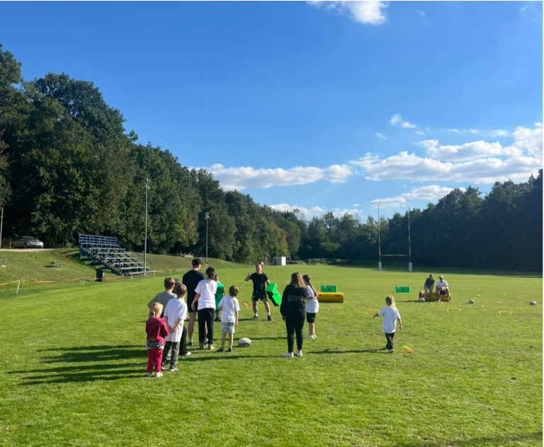 Dětský den ve znamení rugby