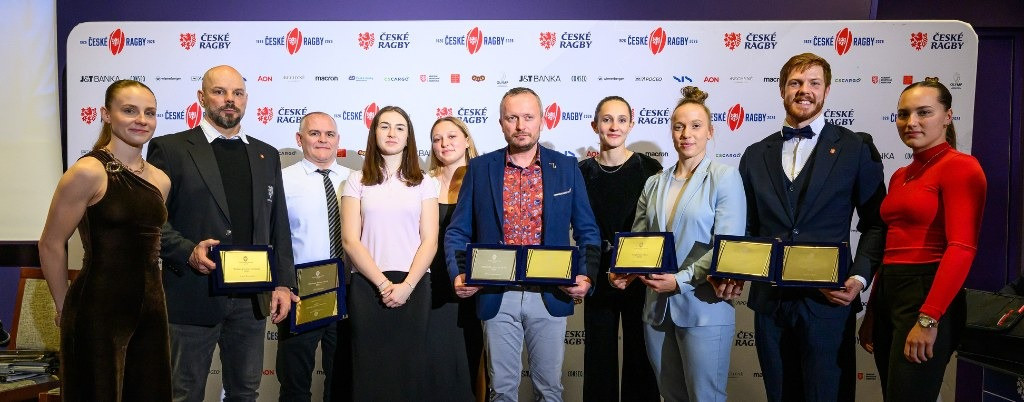Byli jsme u slavnostního vyhlášení Výročních cen ragby 2025