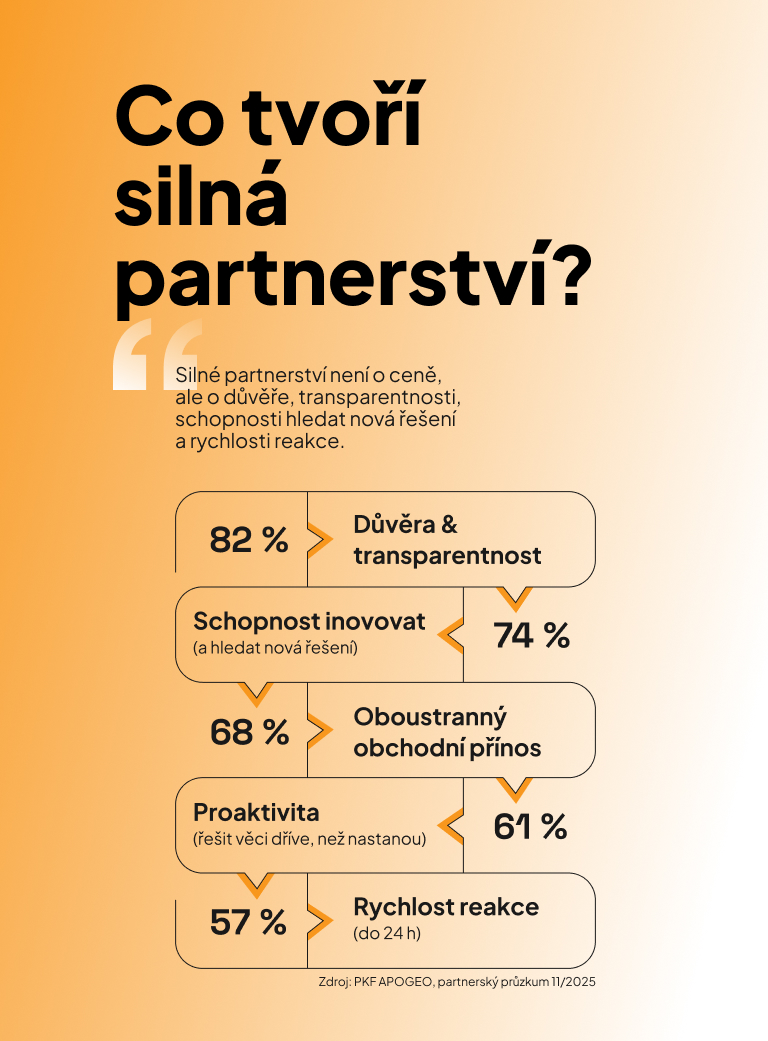 Co tvoří silná partnerství